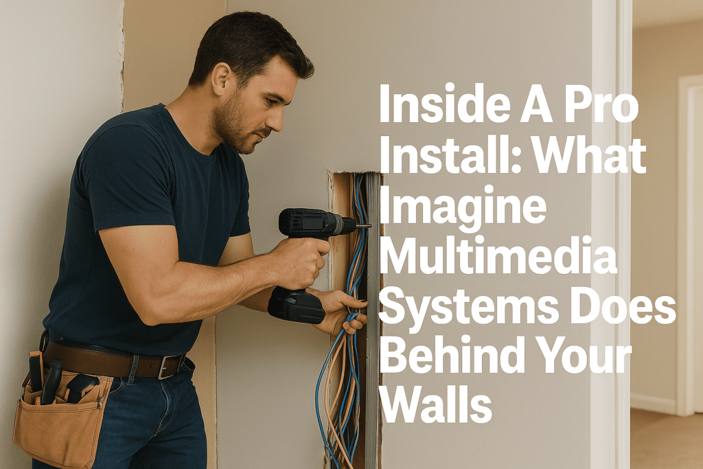 Inside A Pro Install: What Imagine Multimedia Systems Does Behind Your Walls